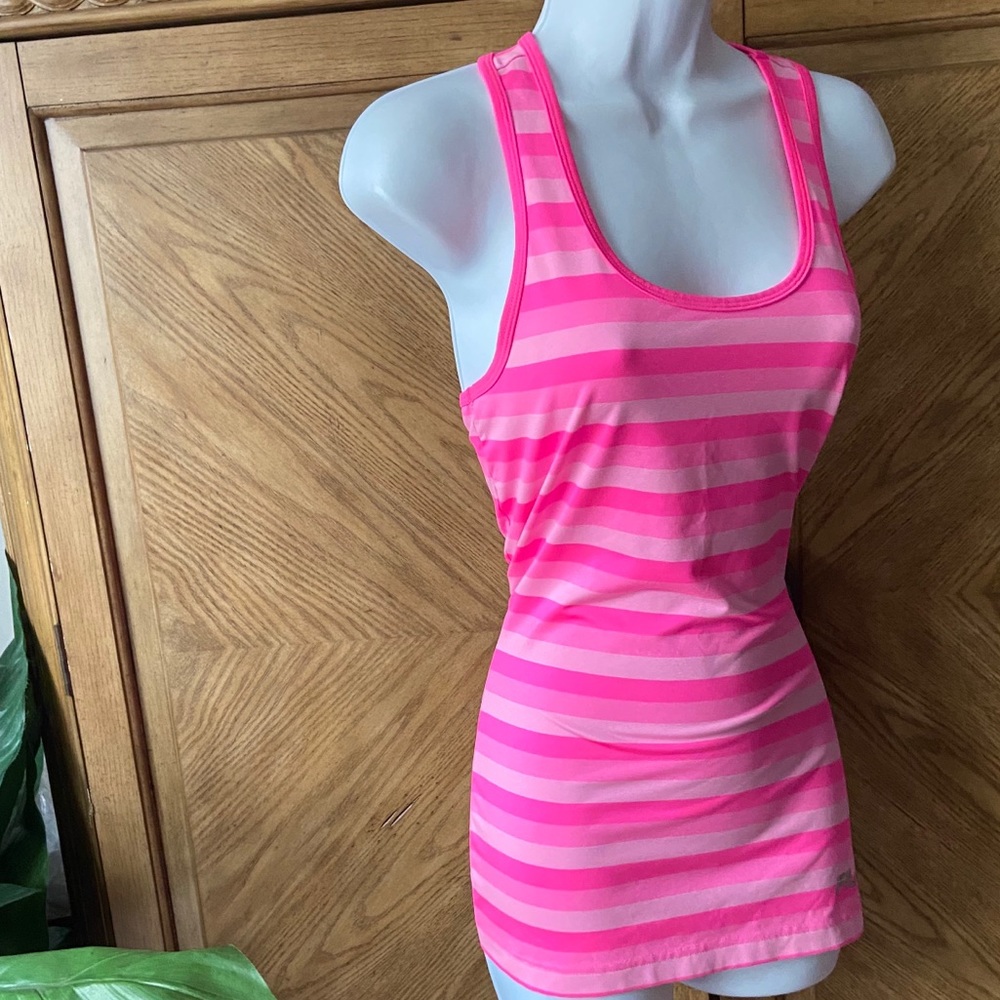 Fila Performance Running Neon Pink Racerback Tank